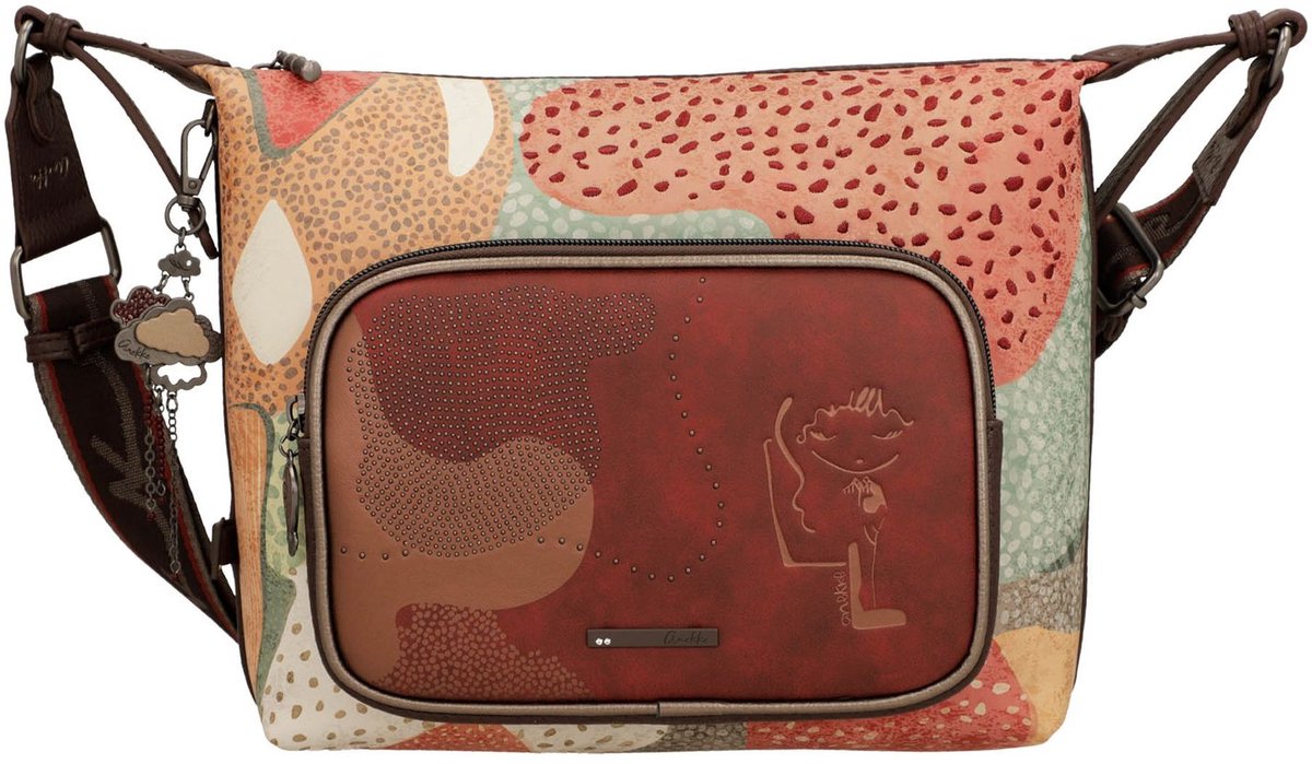 Anekke schoudertas Odyssey Crossbody Bag Multicolor veelkleurig