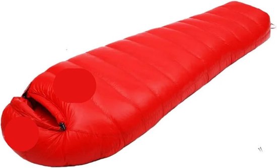 Winter Slaapzak - Kampeerzak Dons - Outdoor Reizen - Ultra Lichtgewicht - 210 cm - Blauw — afbeelding 4