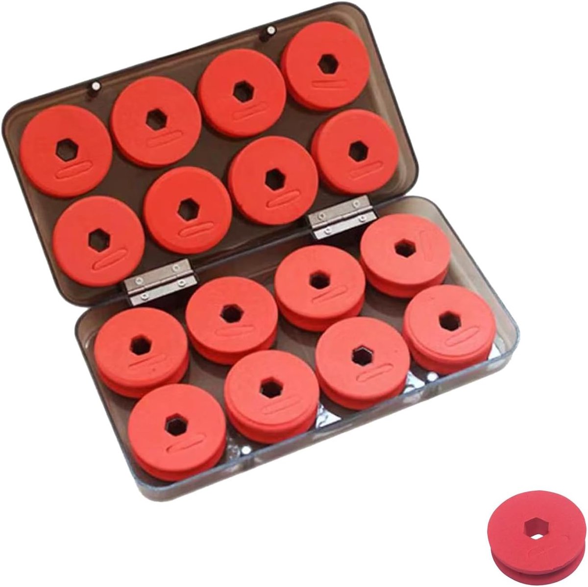 Foam Cord Rewinders Fishing Line Spools Foam Spools with Plastic Box Wrapping Board Fishing Equipment for Front - ShopVlot