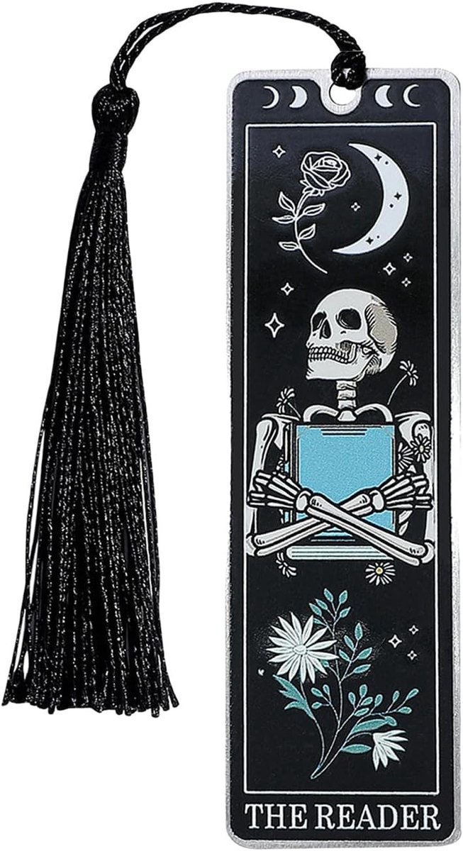Creepy Boekleggers voor Boekenliefhebbers - Grappige Boekenleggers en Tarot Kaarten als Cadeau voor Verjaardag of Kerstmis