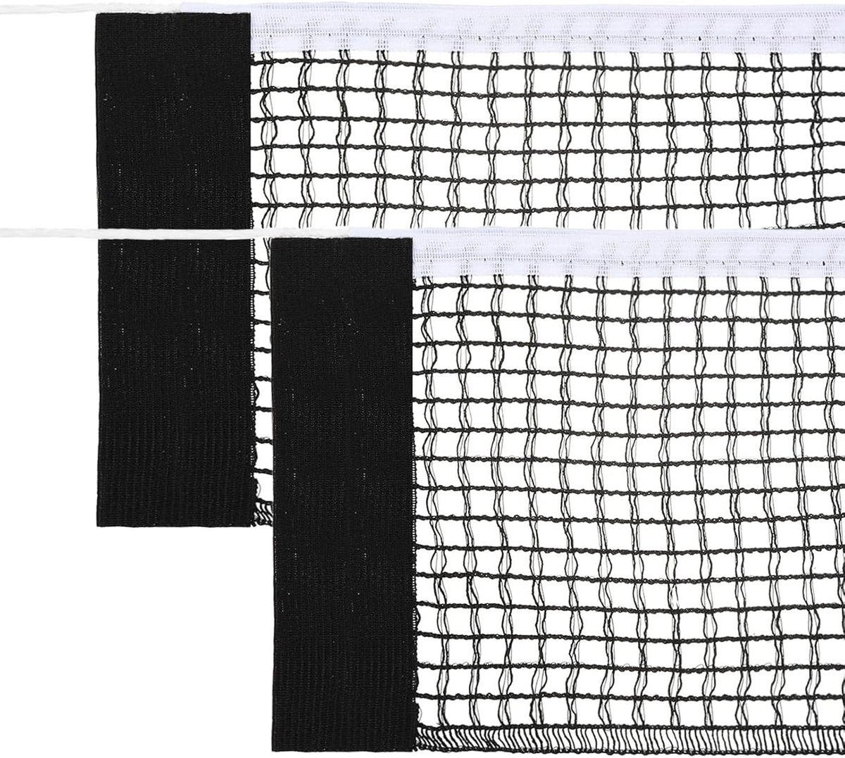 flintronic 2pcs Table Tennis Net, 175cm Portable Table Tennis Net, Adjustable Table Tennis Net, Lightweight and - ShopVlot