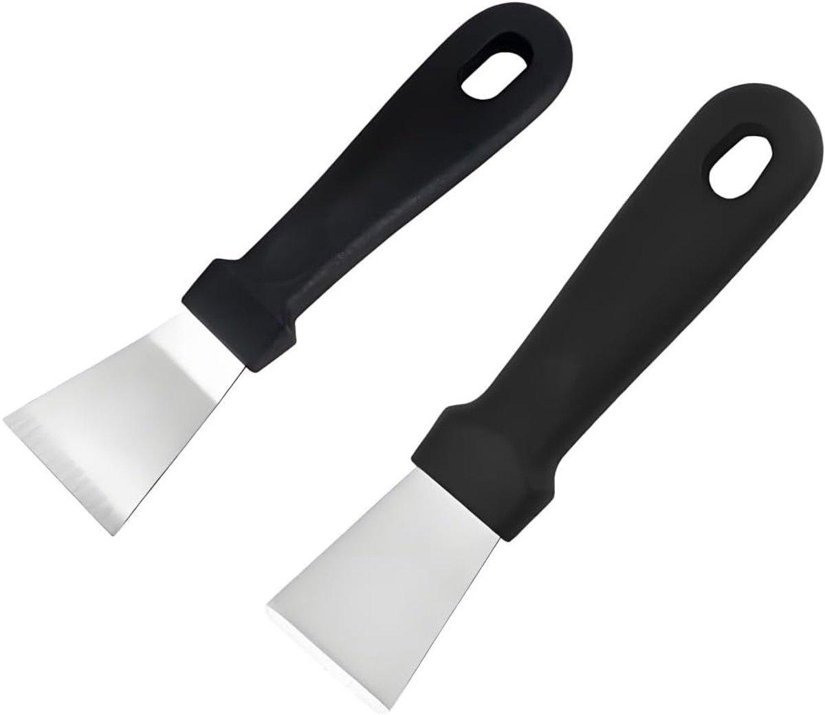 Multifunctional Scraper for Ceramic Hob, 2 Pieces, New Kitchen Scraper, Quickly Removes Dirt Stains, Oil Stains and - ShopVlot