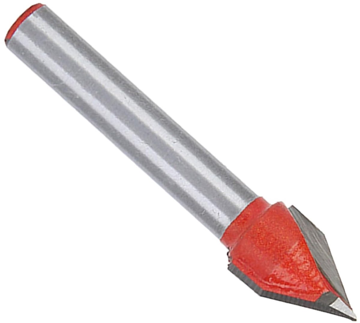 SnelShoppen - 60° CNC Frees Cutter, 6 x 10 mm Houten V-groef Frees, 3D Graveer Cutter, Tungsten Staal, Precisie Houtbewerking, Duurzaam en Slijtvast
