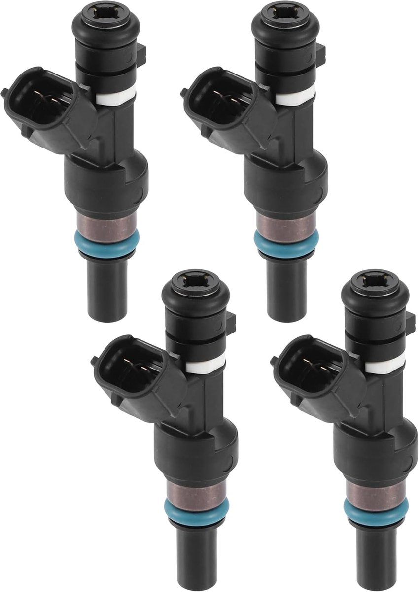 ABSOPRO 4 Stuks 16600-1HC0A FBY11H0 Brandstofinjector voor Nissan Micra 1.2L 2010