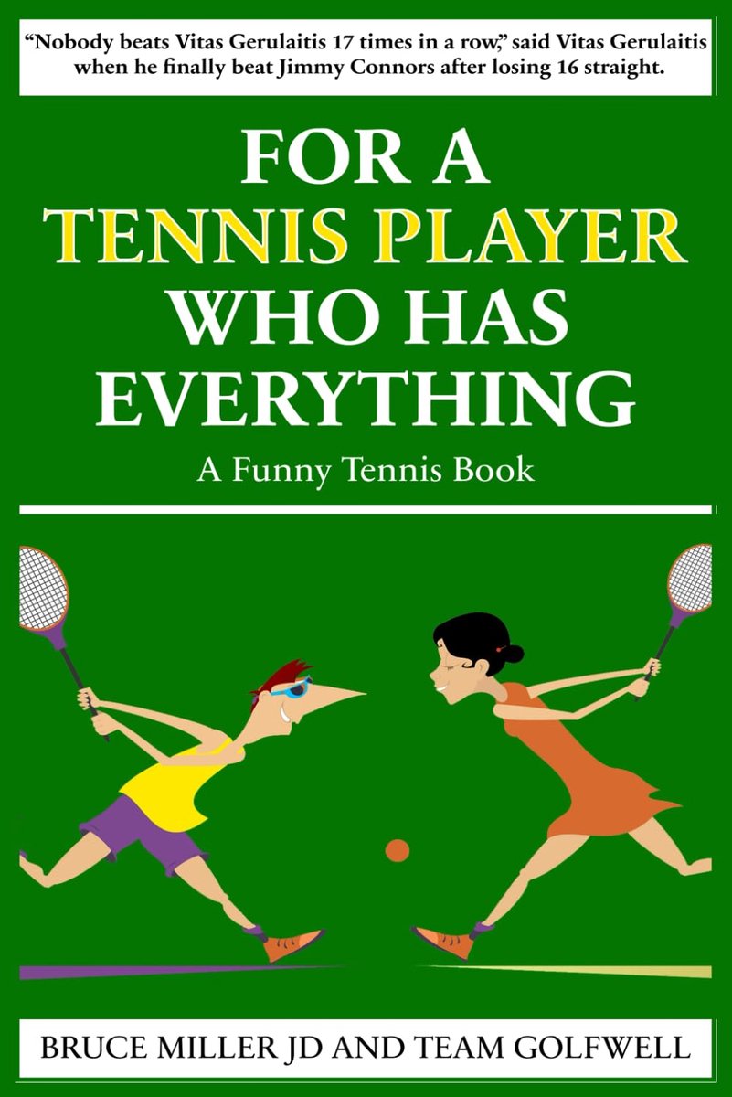Tennisboek voor spelers - grappige verhalen - perfect cadeau - voor de echte tennisfan - ShopVlot