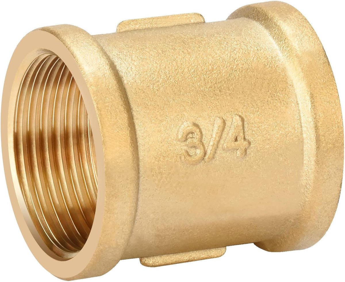 3/4 inch 1 x Binnendraad Verbindingsstuk, Dubbele IG/IG voor buisaansluiting, Centrale Verwarming fitting