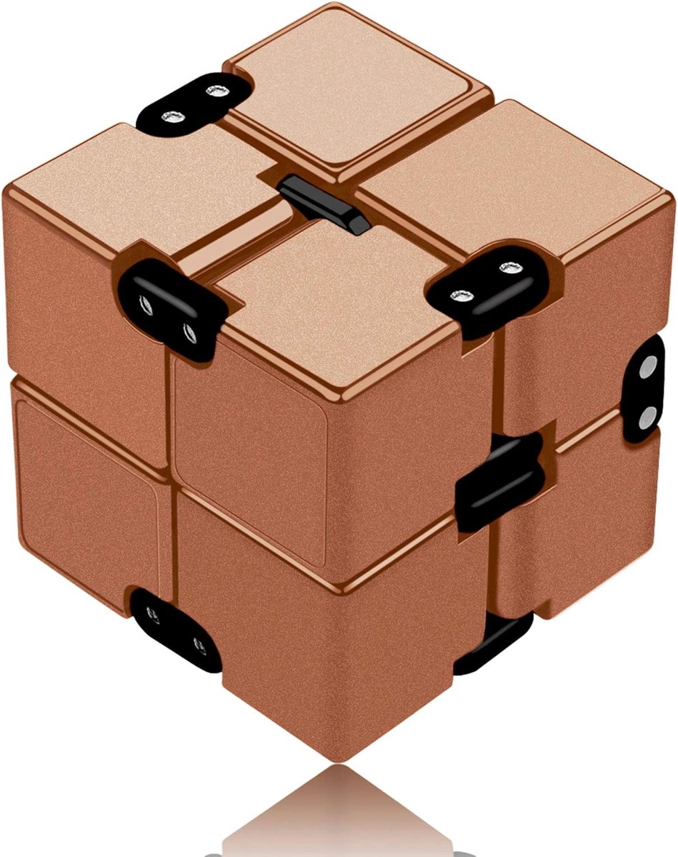 Infinity Cube Fidget Cube Toy geschikt voor volwassenen en kinderen, Fidget Finger Toy Stress en Angst verlichting, doden tijd Fidget Toys Infinite Cube geschikt voor kantoorpersoneel