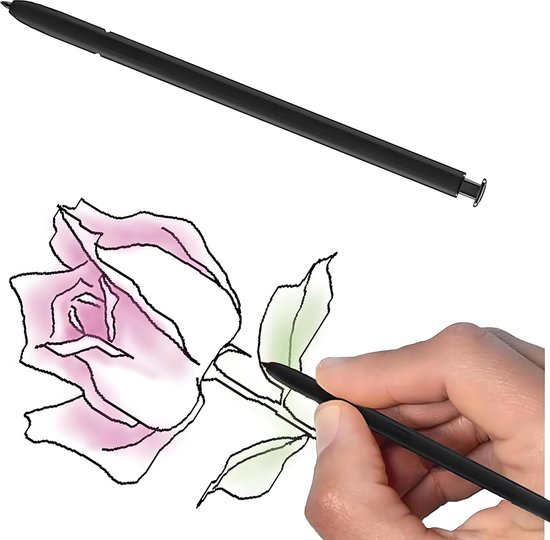 S23 Ultra Stylus Pen Vervanging Compatibel met Samsung Galaxy S23 Ultra voor Samsung GalaxyS23 Ultra S Pen Zonder Bluetooth (Phantom Black) — afbeelding 4