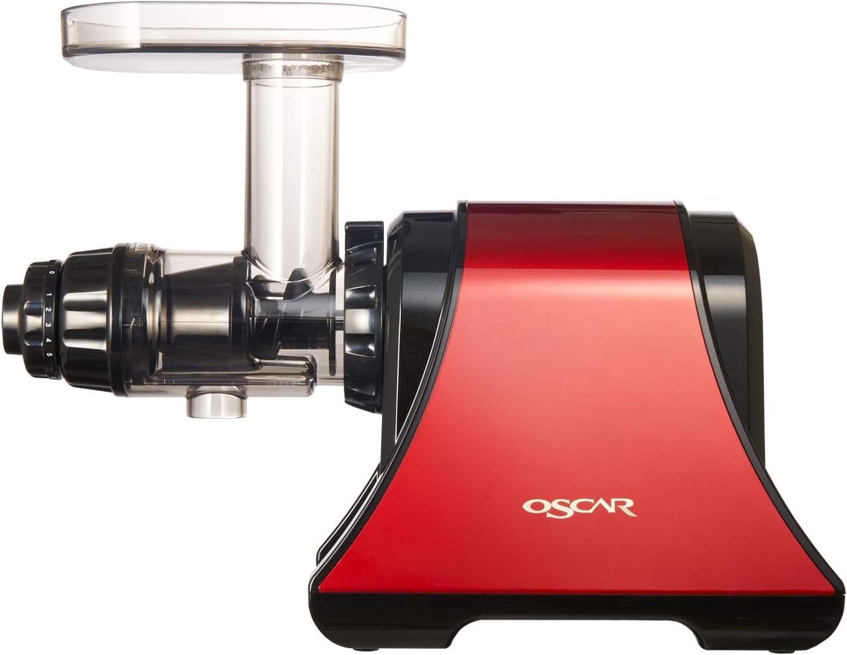 Slowjuicer - horizontale sapcentrifuge - BPA-vrij - maximale voedingstoffen extractie - SnelShoppen