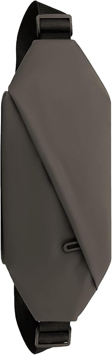& Borstzak Heren Dames – waterdichte lichte riemtas voor reizen, sport, mobiele telefoon portemonnee, bruin, 27x12x9,5 cm, Casual