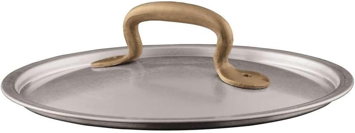 Kookpan Steelpan Sauspan Koken in Keuken Vintage Design 16 cm Zilver