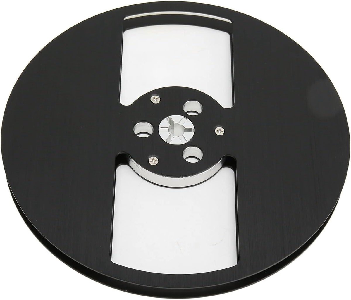Lege Haspel - Spoel Tape Haspel - Muziek Opnemen - 2-Gaats Ontwerp - 7 Inch - Zwart