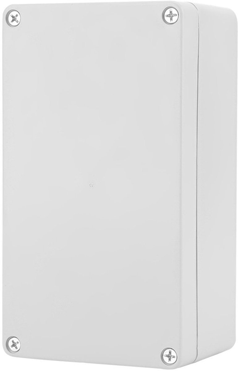 SnelShoppen - Waterdichte IP65 ABS Kunststof Elektrische Aansluitdoos - Junction Box - 158x90x60mm voor DIY Projecten, Weerbestendig, Stofdicht, Wit