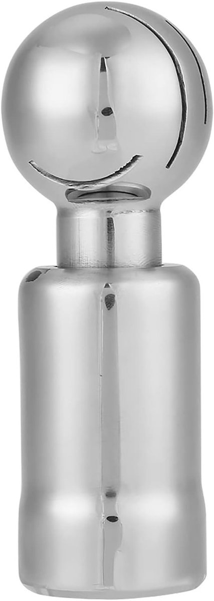 SnelShoppen - Rotary Spray Ball voor Reinigen CIP Tank - 3/4 Inch Vrouwelijke Aansluiting, Roestvrij Staal, Zelfreinigend en Zelfsmeermiddel Ontwerp