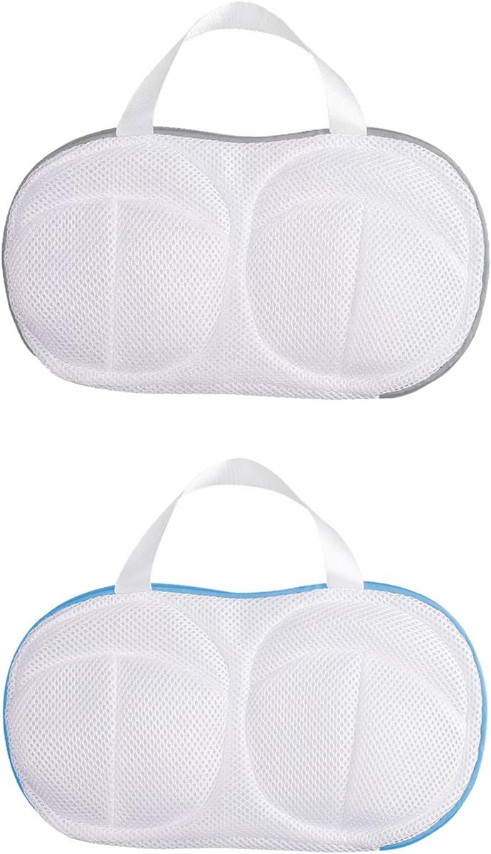 SnelShoppen - Pack van 4 BH Inserts voor Wasmachine, Netwas BH Bescherming, Ondergoed Bescherming, Anti-Deformatie, Polyester, 23.5x13.5 cm