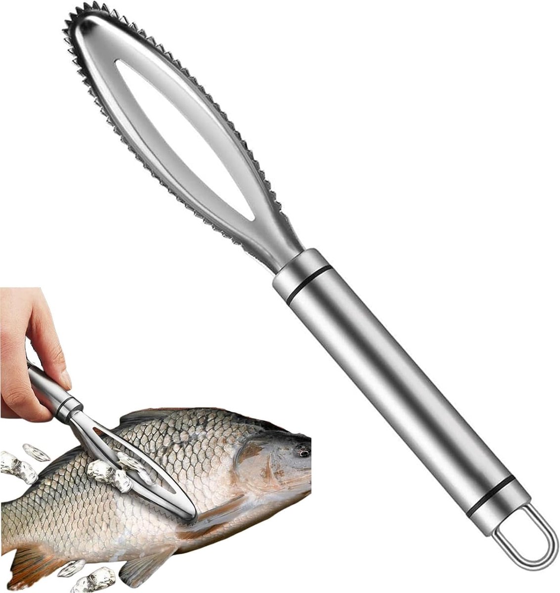 2024 New Fish Remover, Filleting Knife Fish, Fish Scales Remover, Scale His, Fish Sander Stainless Steel Fish Tools - ShopVlot