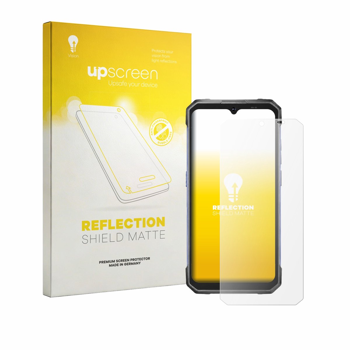 upscreen - Screenprotector voor Hotwav Cyber 17 - Folie Beschermfolie anti glare matte