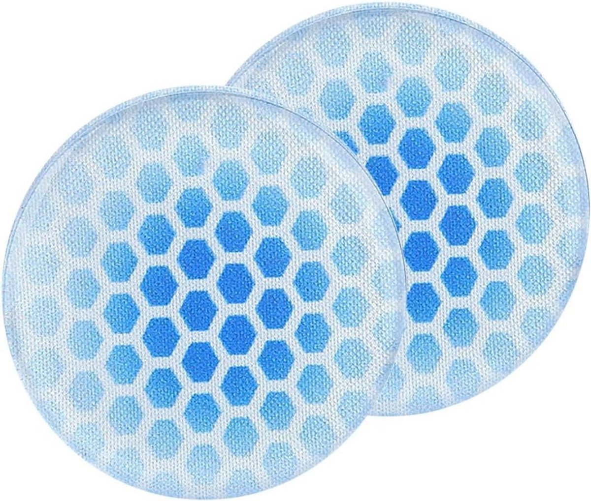 Ski Scheenbeschermers - Skibeschermers Gel Pads - Onderbeenbescherming - Schokabsorberend Zelfklevend - 2 stuks - Niet gespecificeerd