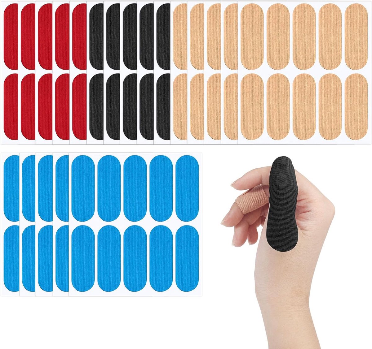 duimtape, bowling vingertape voorgesneden, elastische bowling tape, bowling beschermende performance tape, bowling bal tape voor duimgat, bowlers tape bowling accessoires