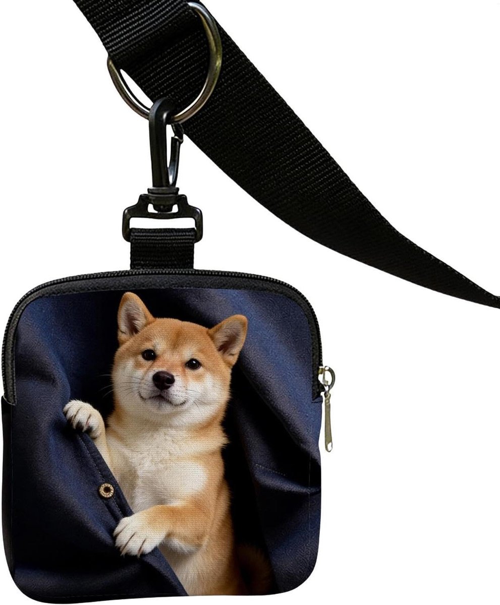 Hondensnacker Trainingstas - Honden Treat Bag - Hondentraining - Snelle Snack Toegang - 15 x 14 x 3 cm
