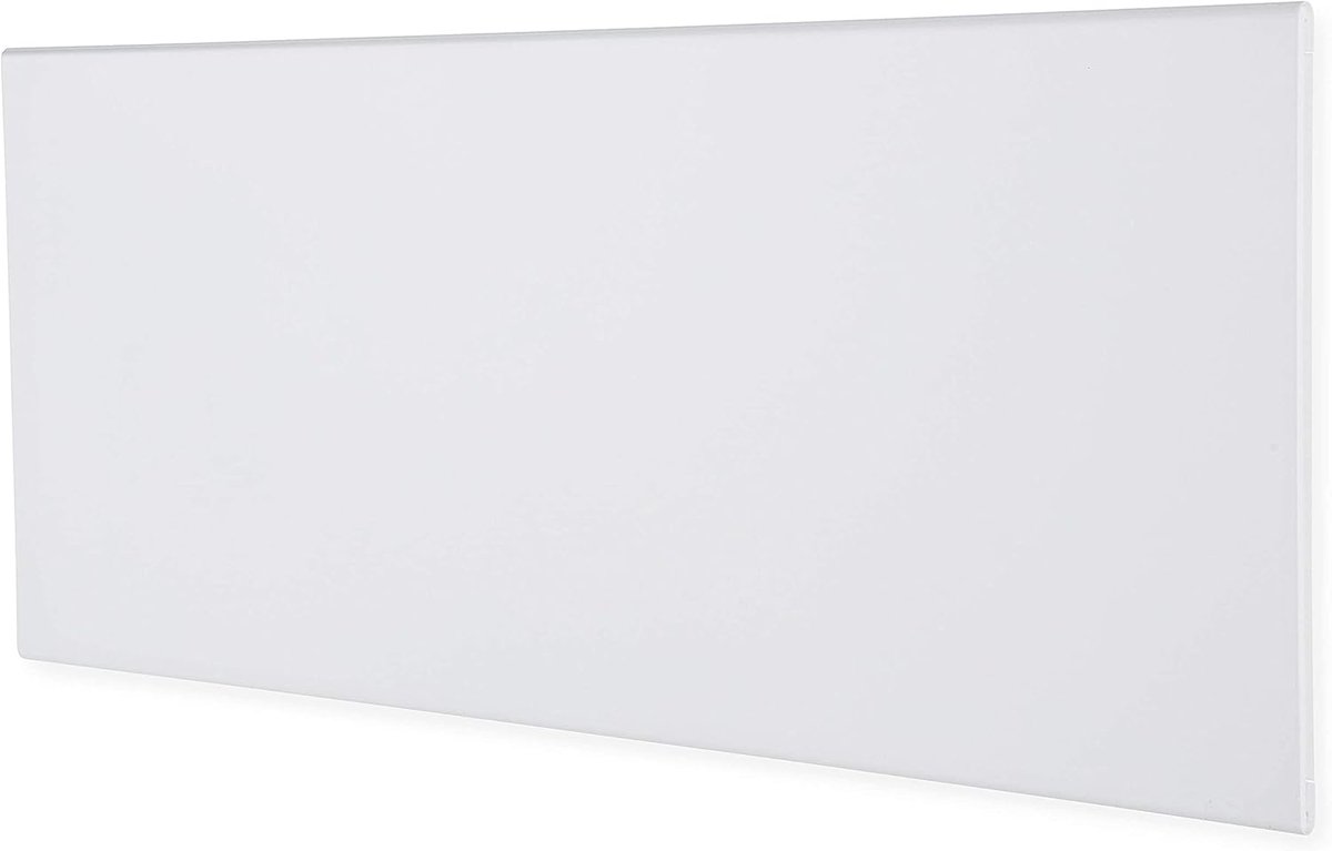 SnelShoppen - Elektrische Radiator 600 W met Smartphone Besturing, Digitale Wi-Fi Thermostaat, Wandconvector, Hoogte 330 mm, Wit, Ideaal voor Thuisgeb