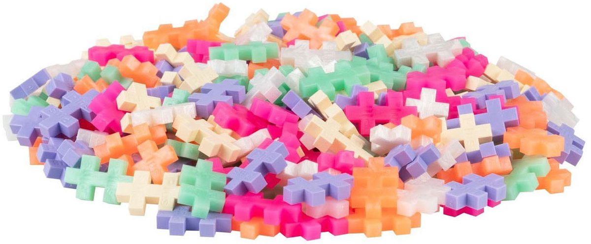 Plus-Plus Tube pearl 100 delige bouwset - 4315 - Bouwspeelgoed - Constructiespeelgoed - Set met bouwstenen - Vanaf 5 jaar — afbeelding 11