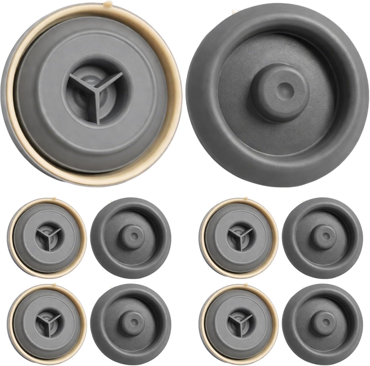 SnelShoppen - Rubber Plugs Body 40 mm Set van 10 Waterdichte Onderlaag Beschermende Plugs voor Onderstel, Bodemgat Sluiting, Kofferbakafdichting, Voer