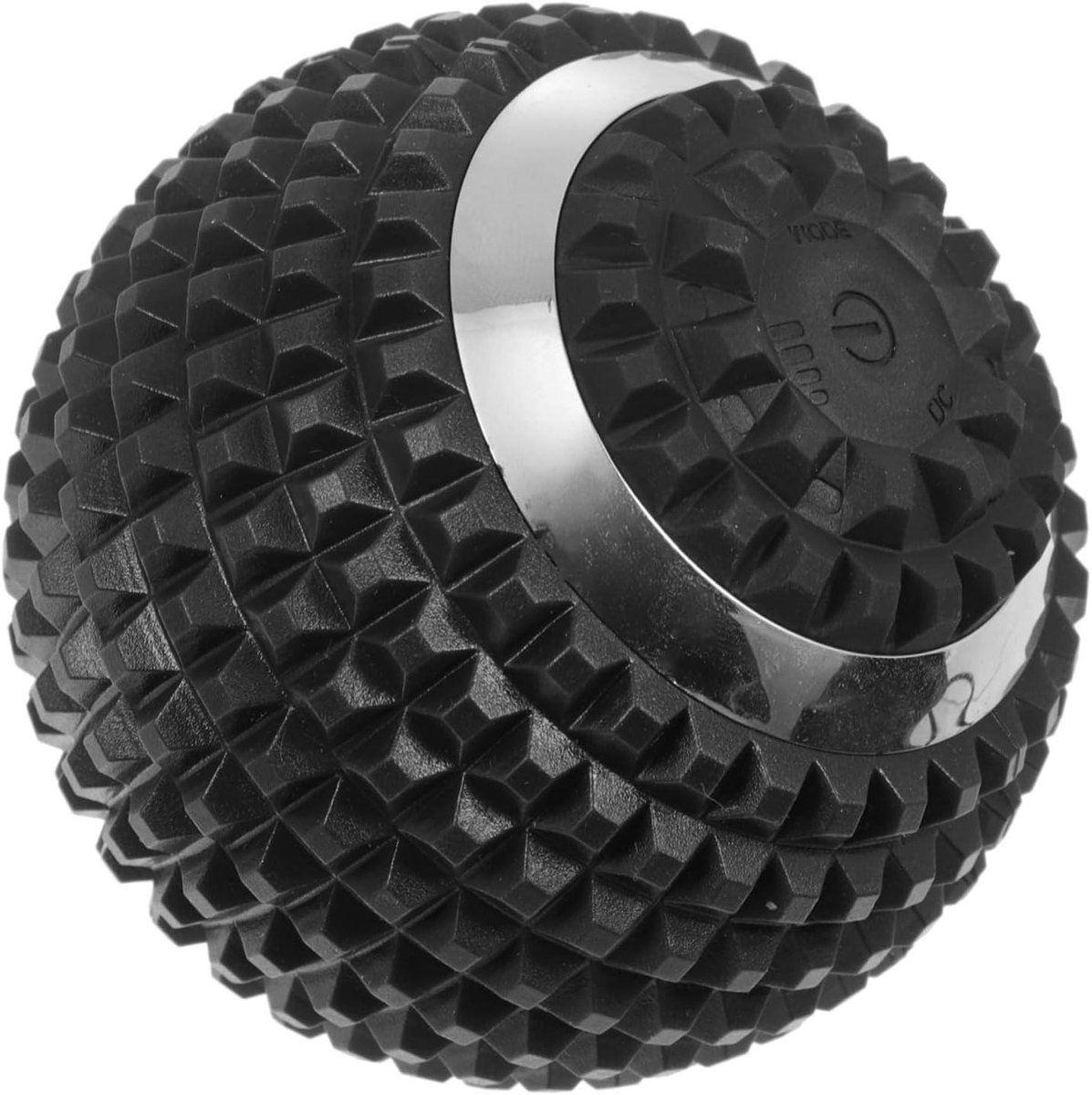 Massagebal - Spierontspanner Roller - Zelfmassage Herstel - Oplaadbaar Vibrerend - 9.5 cm - Zwart