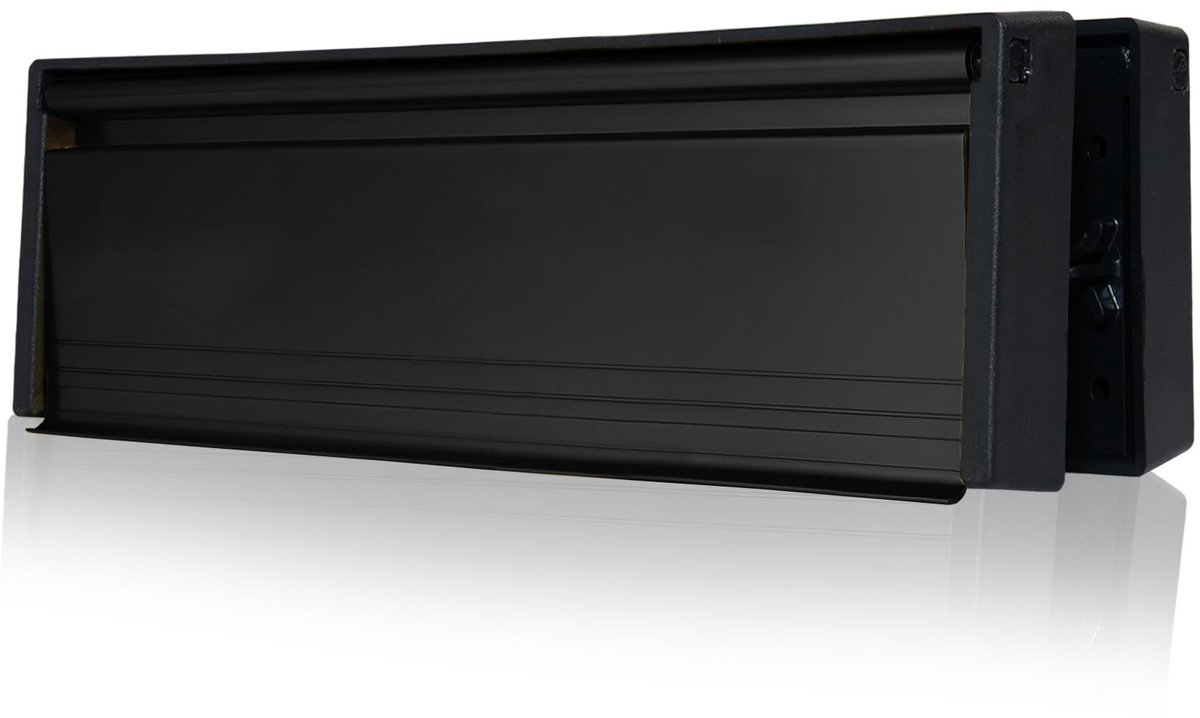 Omgoods- Brievenbus Premium Tochtbestendig - Brievenbusdeurplaat - Telescopische Brievenbus - Voor uPVC-deuren - 20-40 mm Deurdikte - Stijlvol en Praktisch - Postbus