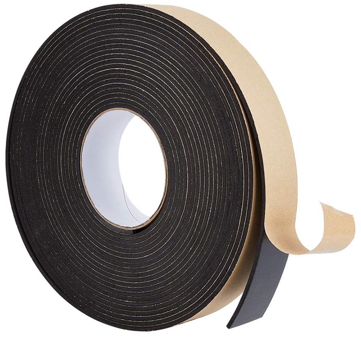 Omgoods- Schuimtape 10 m - Zelfklevend - Schuimrubberen Afdichtingstape - Koudgesneden - Waterdicht - Voor Raamdeurisolatie