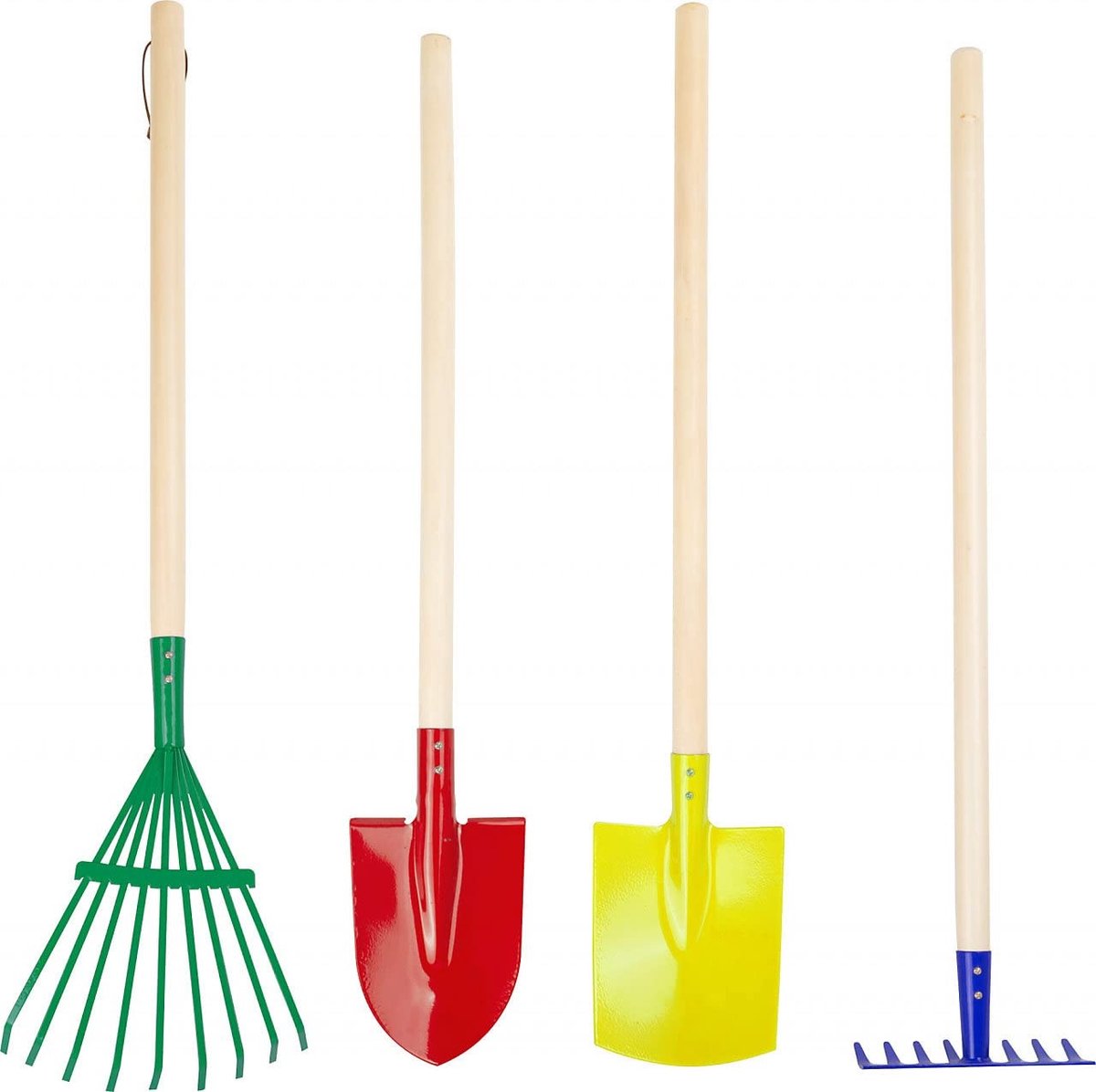Omgoods - Tuingereedschap Set voor Kinderen met Schep, Hark en Spade