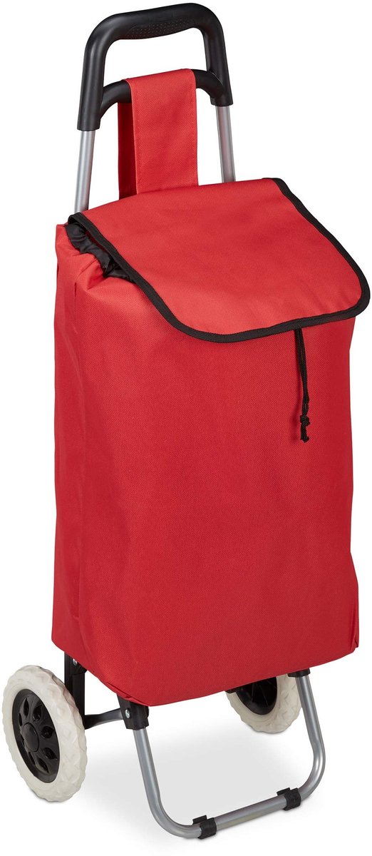Omgoods - Vouwbare Winkelwagen met Verwijderbare Tas 28L