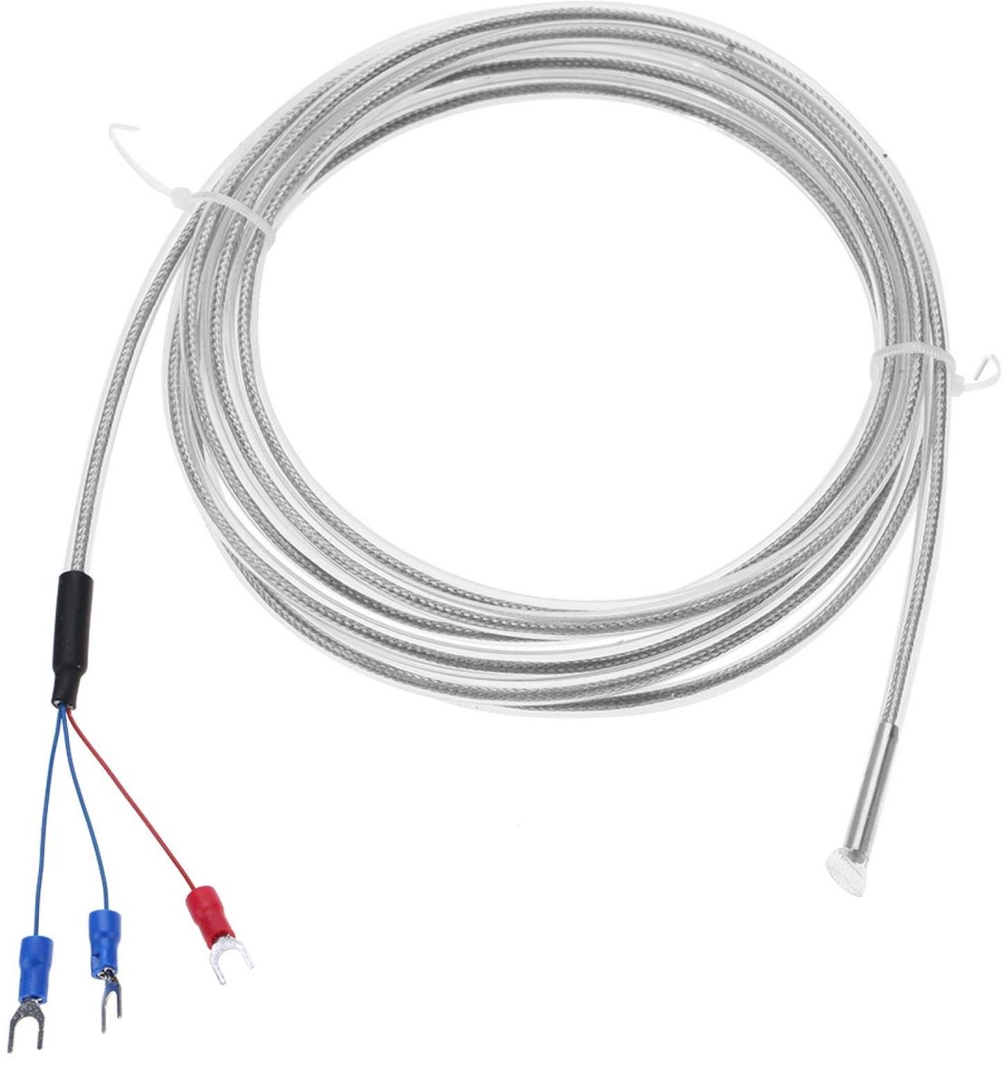 Omgoods - PT100 Thermokoppel Temperatuur Sensor met 5M Kabel