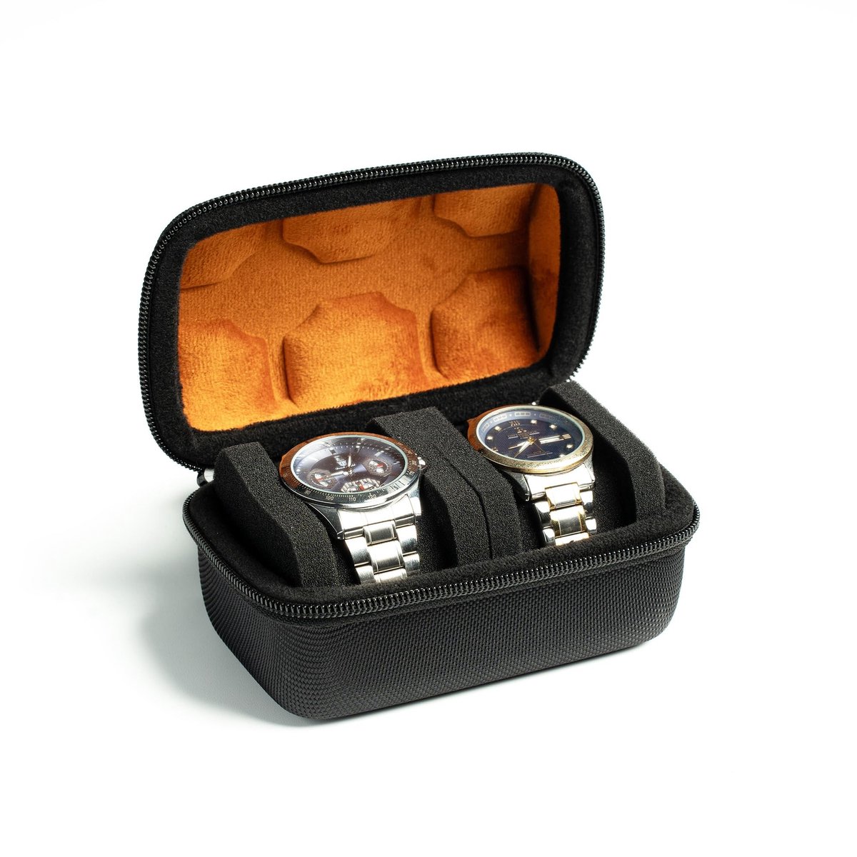 Omgoods - 2-Slot Horloge Organizer Reiskoffer