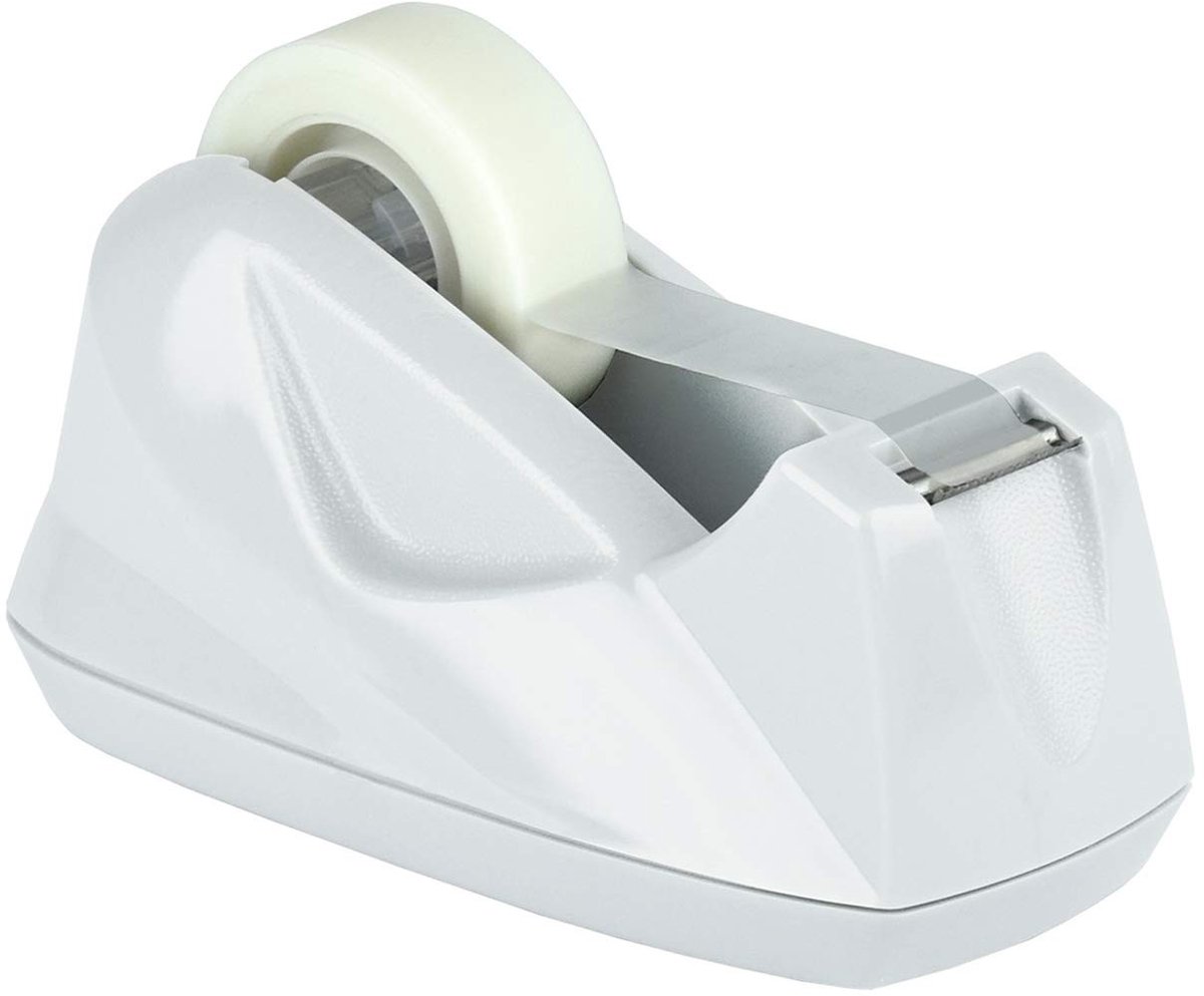 Omgoods - Premium Tape Dispenser met Antislip Basis in Wit