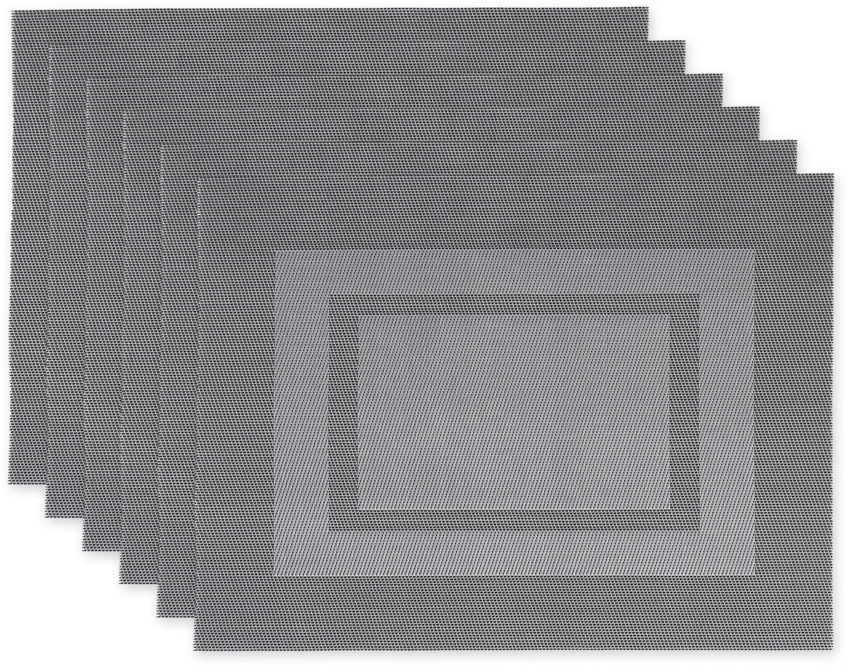 Omgoods - Woven Vinyl Tafelbeschermers Set van 6