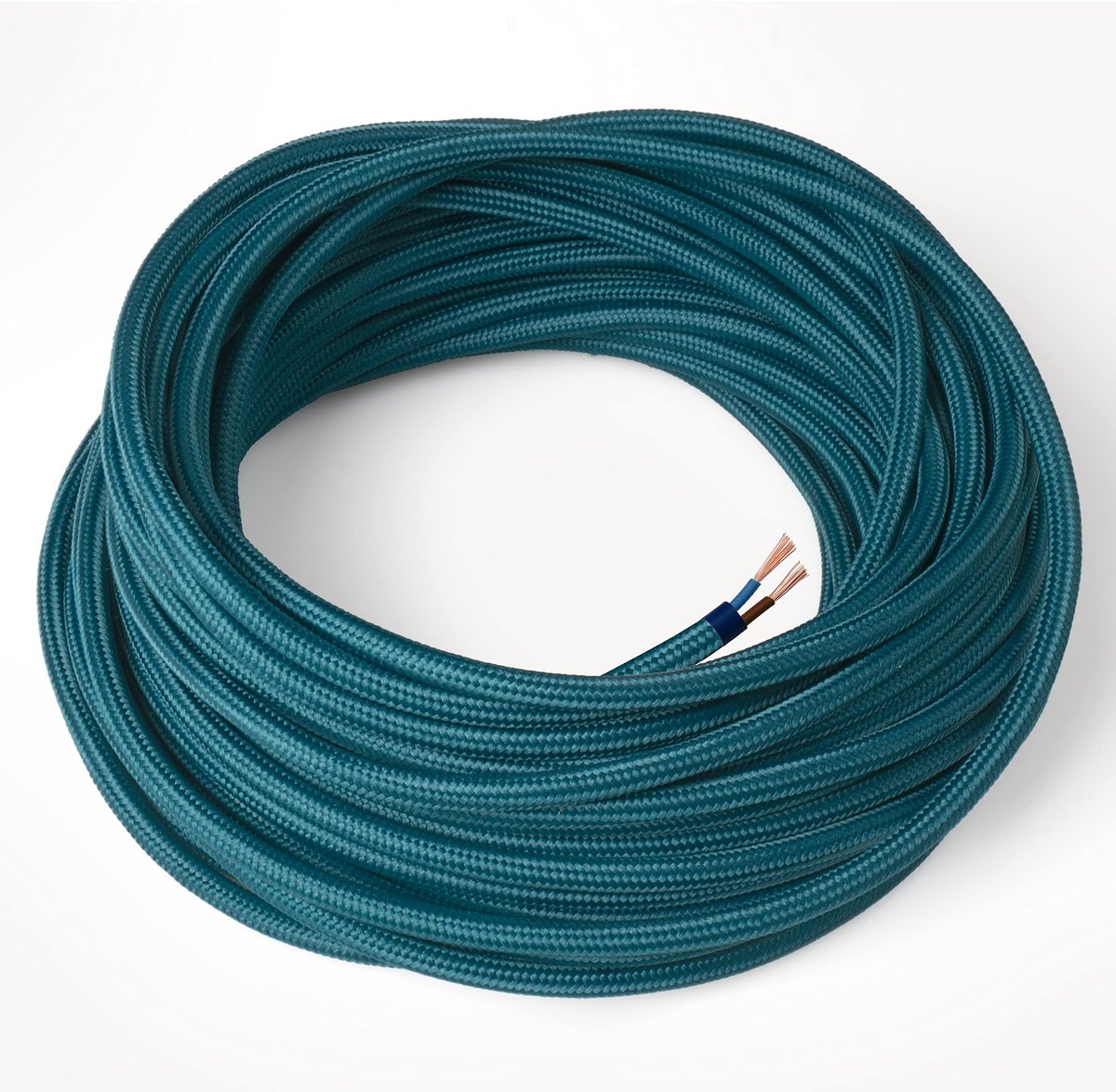Omgoods - Elektrische Kleurige Stofkabel voor Lampen, 20m