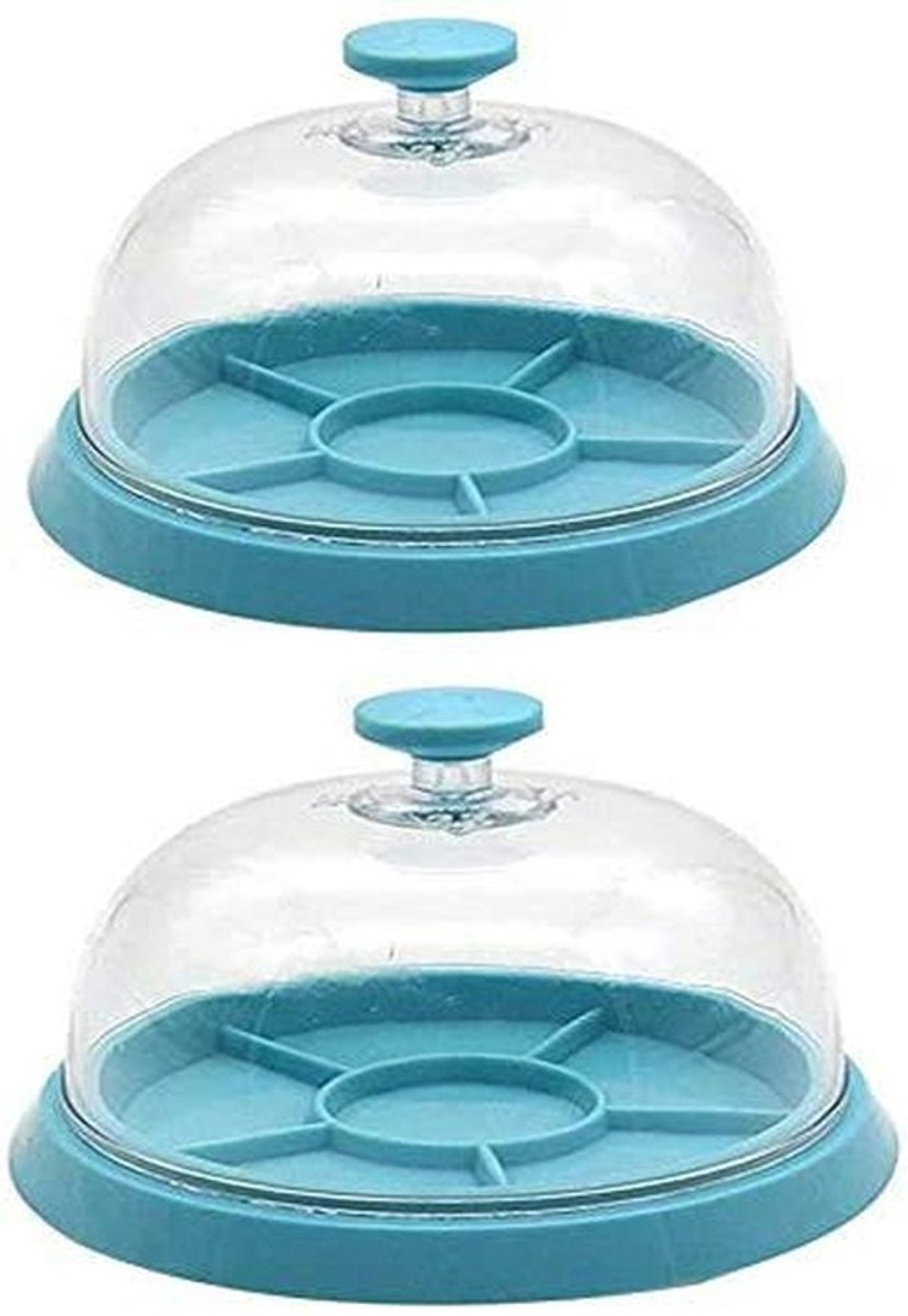 Omgoods - Set van 2 Plastic Deksel voor Horlogeonderdelen