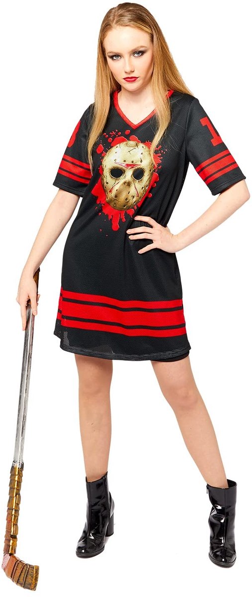 Omgoods - Volwassen Jason Voorhees Kostuum Jurk