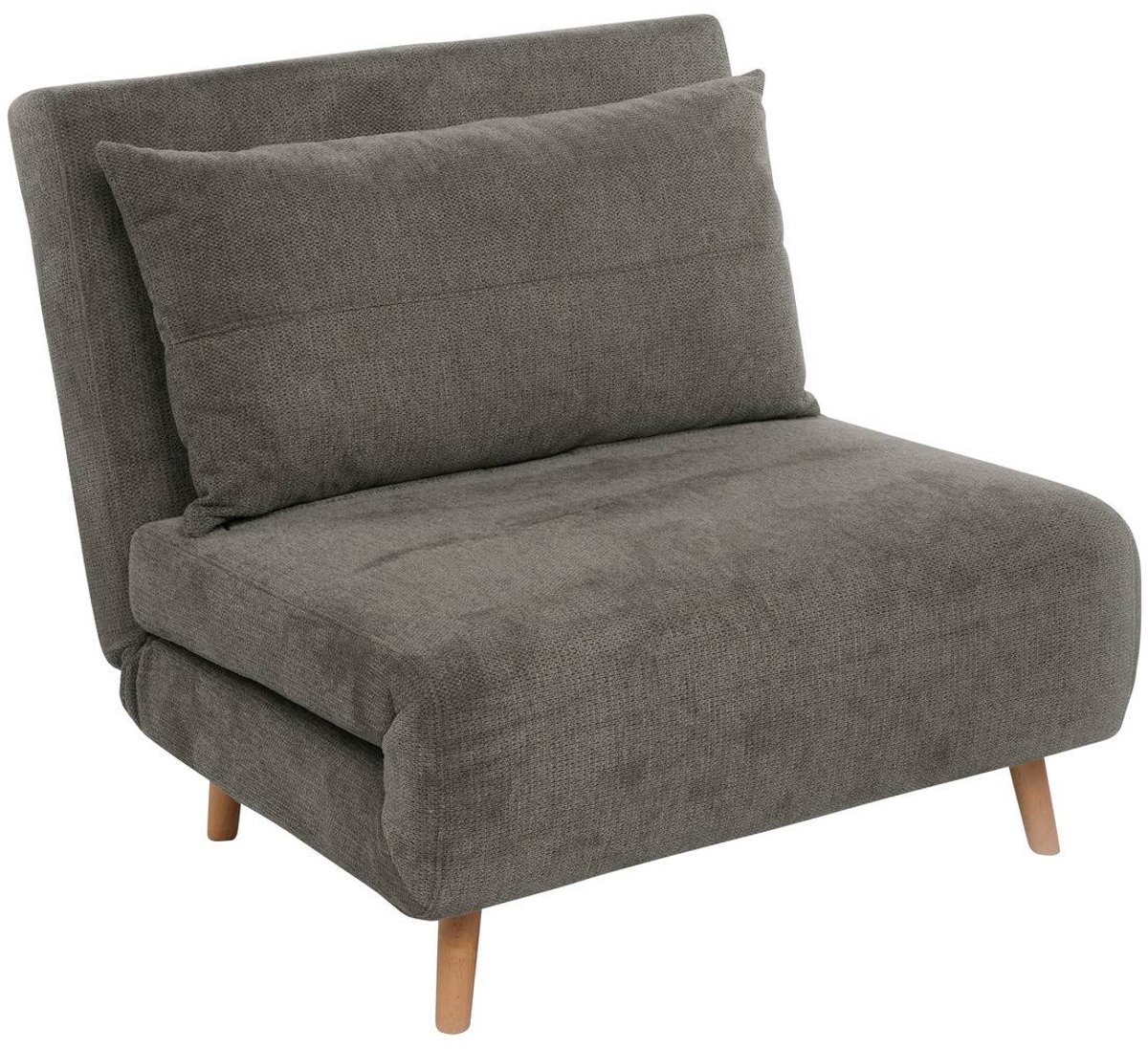 Fauteuil met 3 verstelbare standen van stof KORA