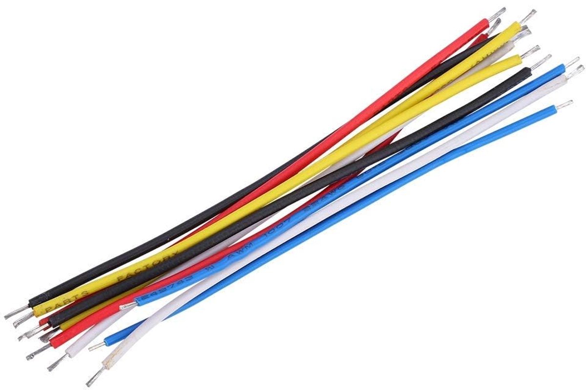 Guitar Draad 19cm - Elektrische Gitaar/Bas - Hoge gevoeligheid - Gemakkelijk te solderen - ShopVlot