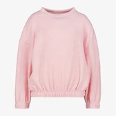 TwoDay meisjes sweater met strikjes structuur roze - Maat 92