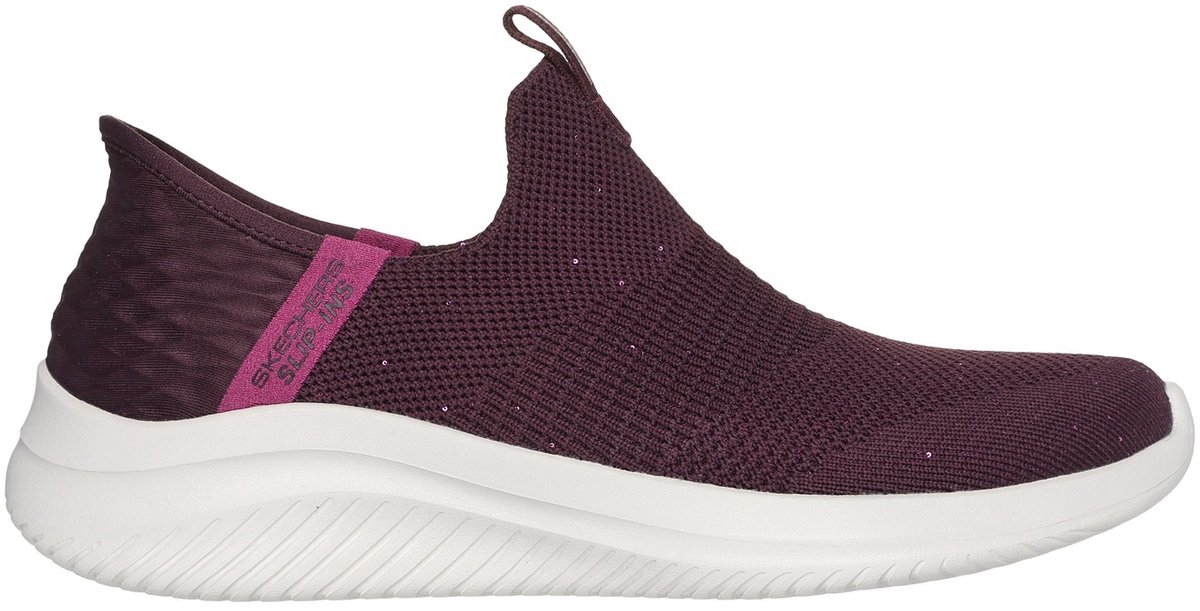 SKECHERS ULTRA FLEX 3.0 SHINY NIGHT, 149594-WINE, Female, Red