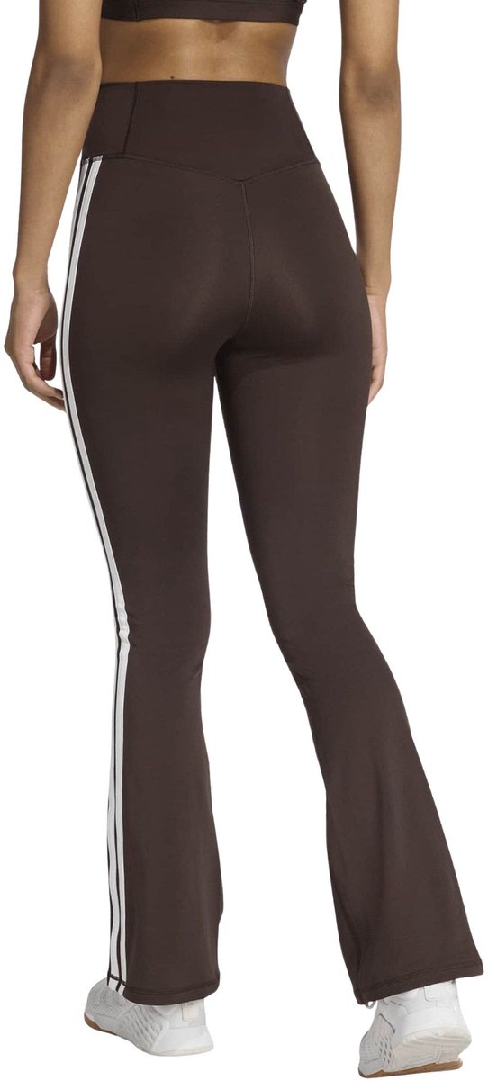 Adidas Optime Essentials 3-Stripes Flared Legging Dames - Maat S van Adidas — afbeelding 2