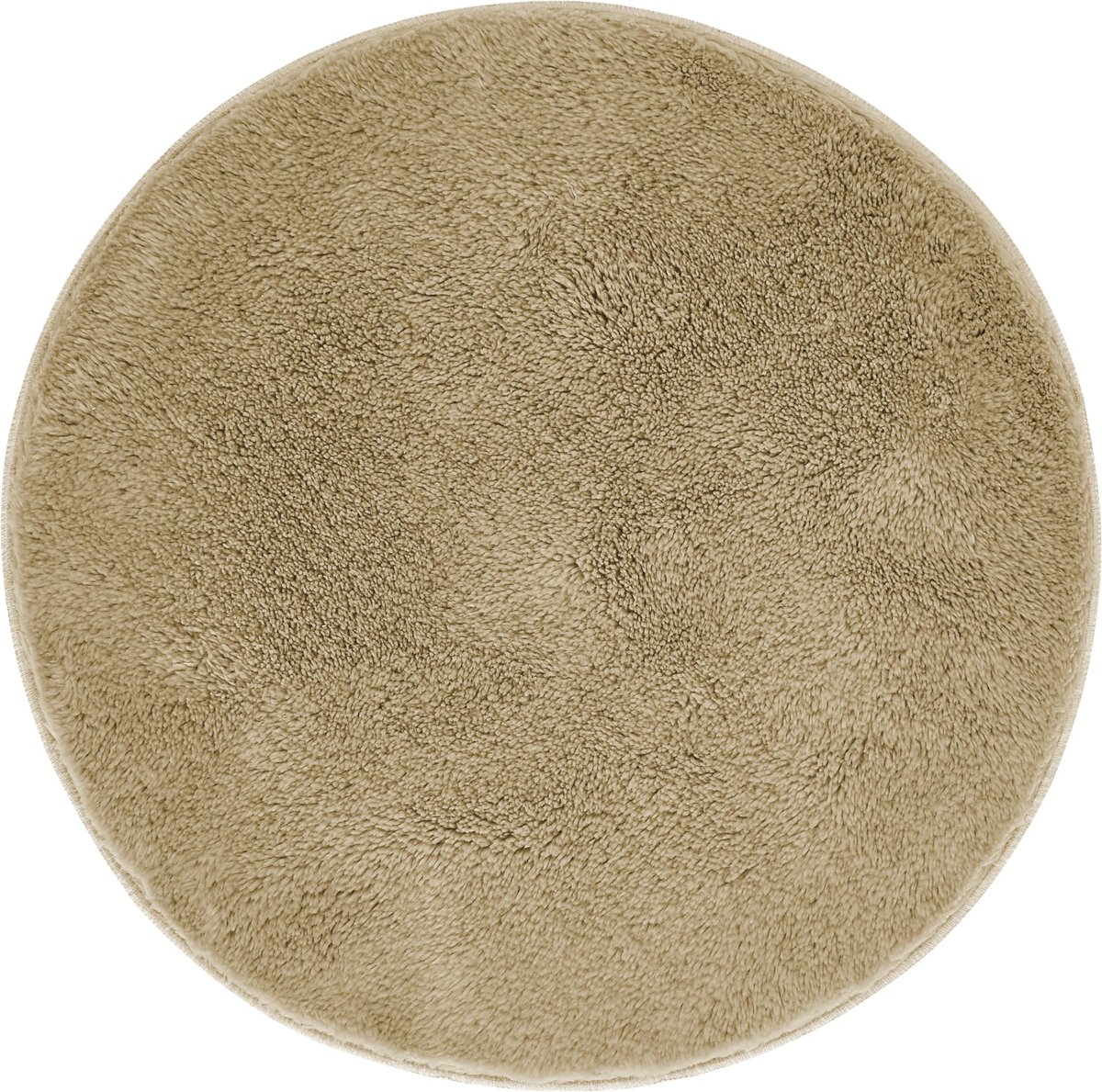 Omgoods- Badmat Antislip - Zacht en Wollig - Rond 60 cm - Wasbaar - Douchemat - Badkamertapijt