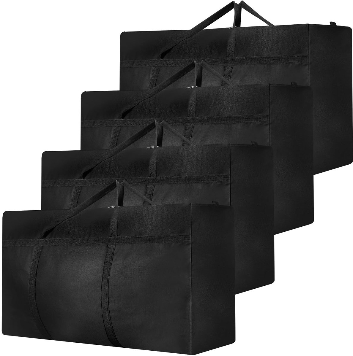 Omgoods - 4 Pack 180L Extra Grote Opbergzakken voor Verhuisdoeleinden