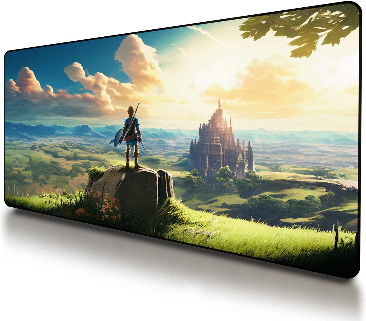 Omgoods - XXL Gaming Muismat - Extra Groot en Antislip - Anime Ontwerp - 80 x 40 cm