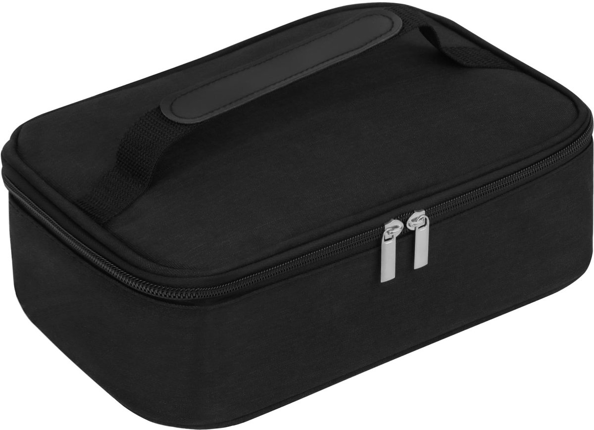 Omgoods - Grote Lunchtassen voor Werk en School - Zwart
