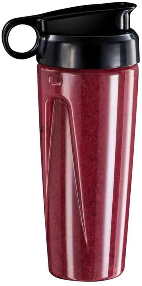 Omgoods - To-Go Drinkfles met Deksel voor Blender, 600ml BPA-vrij