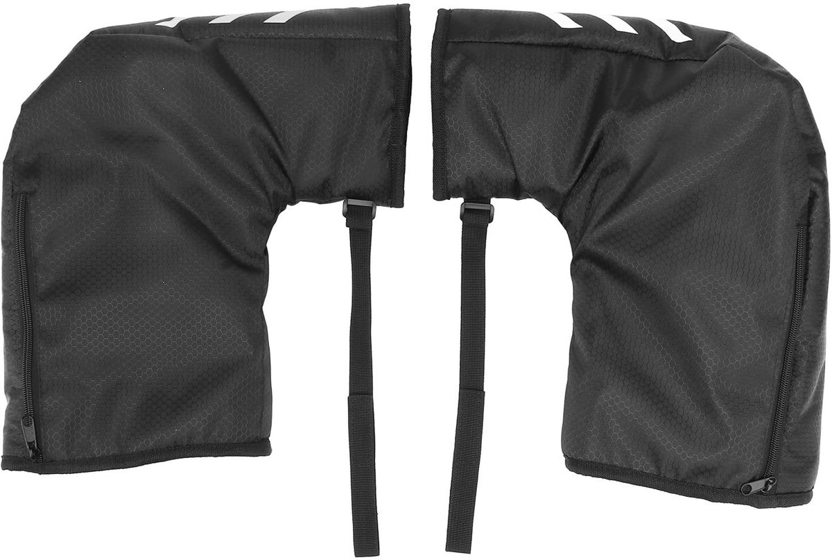 Omgoods- Fietsstuurhandschoenen Waterdicht - Reflecterende Handschoenen - Winterhandschoenen - Fleece Binnenkant - Groot/Klein Kaliber - Comfortabel en Warm - Fietshandschoenen